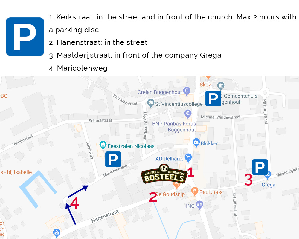 Parking map